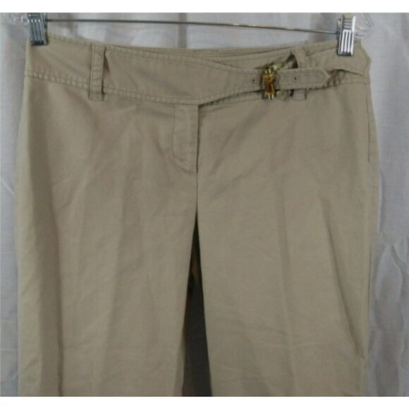 Ann Taylor Loft Women’s 6P Wide Leg khaki Dress Pant - Picture 2 of 6